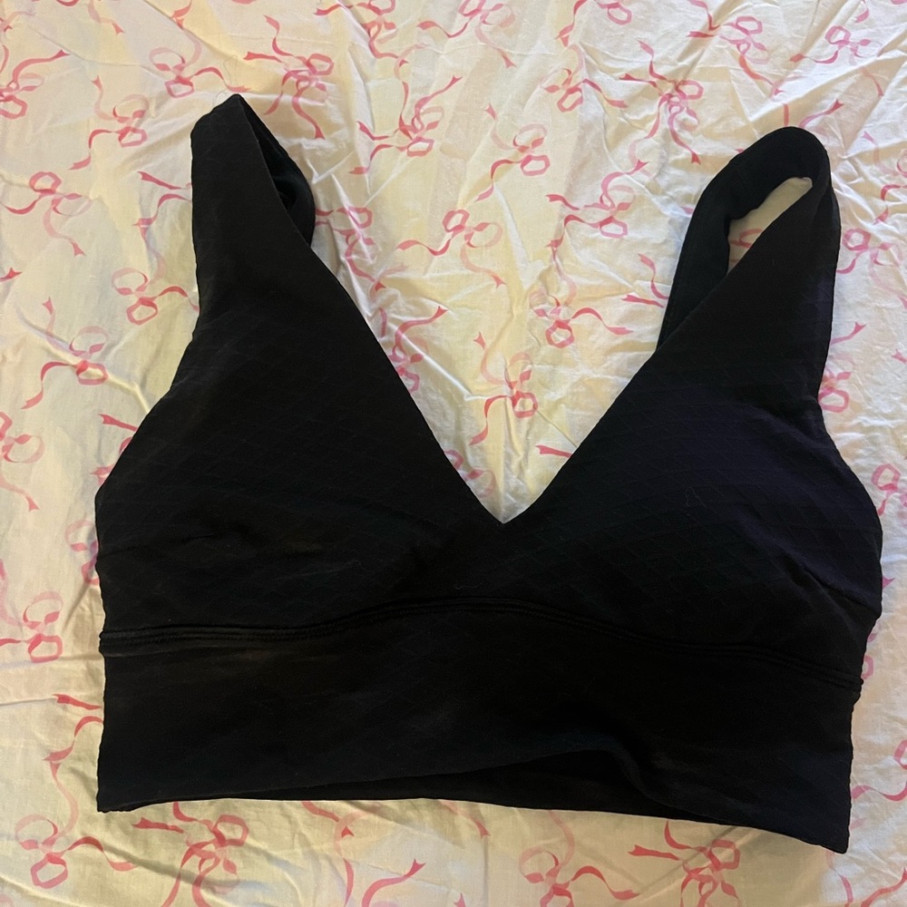 Black Women's Lululemon Sports Bra